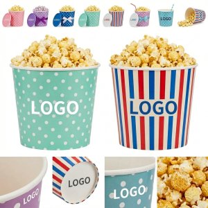 Premium 120oz Large Capacity Popcorn Sharing Bucket for Movies & Events