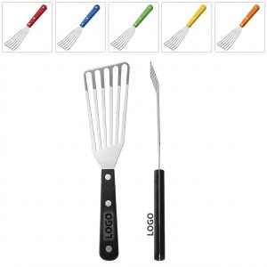 Heat-Resistant Stainless Steel Fish Turner and Kitchen Flipper Spatula